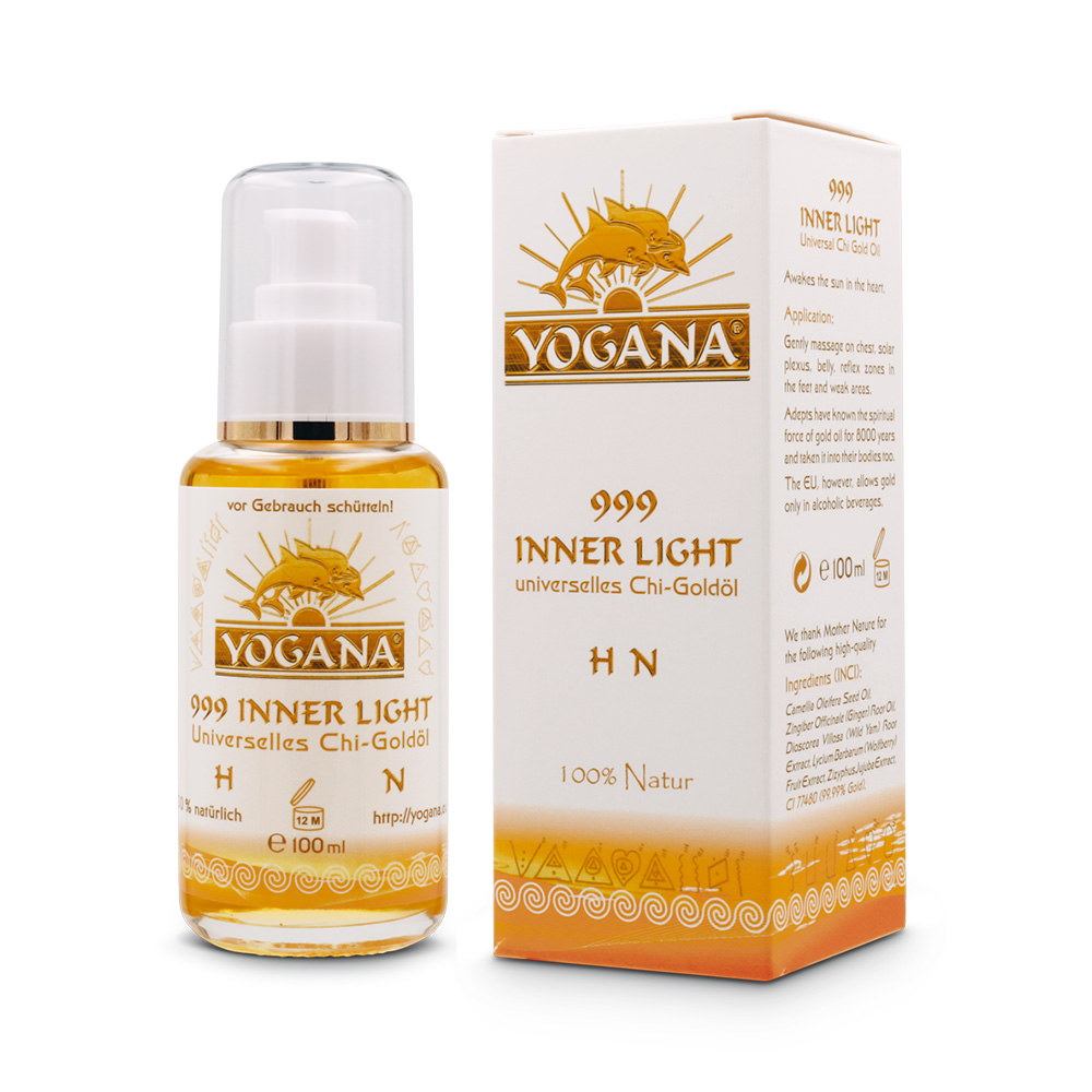 999 INNER LIGHT HN Körperpflegeöl mit Gold YOGANA