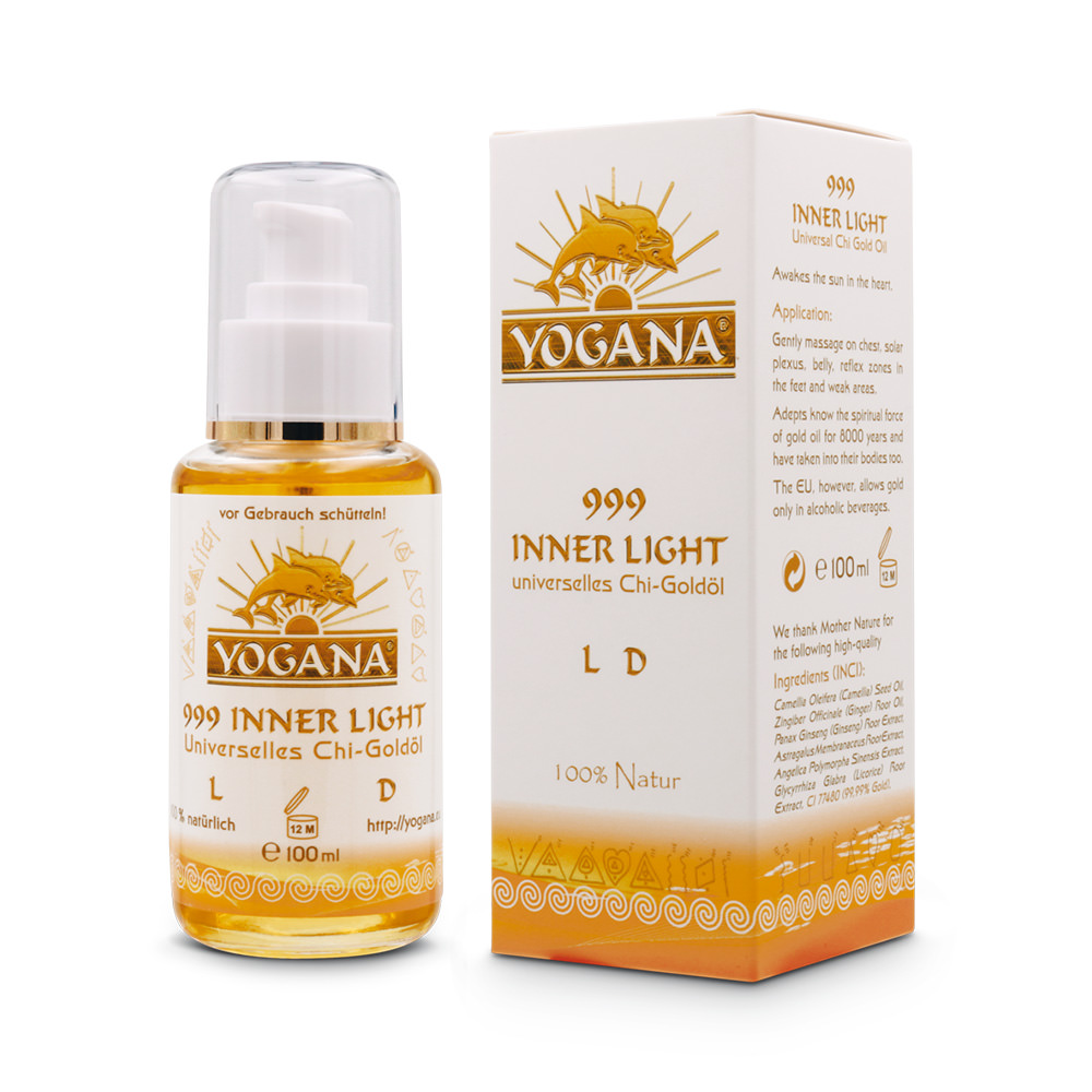999 INNER LIGHT LD Körperpflegeöl mit Gold YOGANA