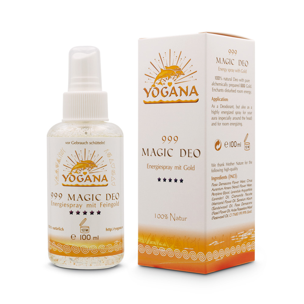999 MAGIC DEO Natürliches Deodorant mit Gold YOGANA